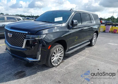 2022 Cadillac Escalade Esv 2Wd Premium Luxury из США, поврежденный, VIN 1GYS3KKL1NR188799